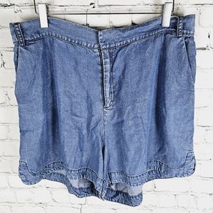 AMOUR VERT | Agneta tencel high waist shorts